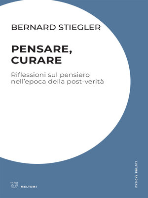 cover image of Pensare, curare